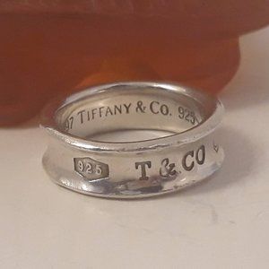Tiffany & Co. 1837 Sterling Silver Ring